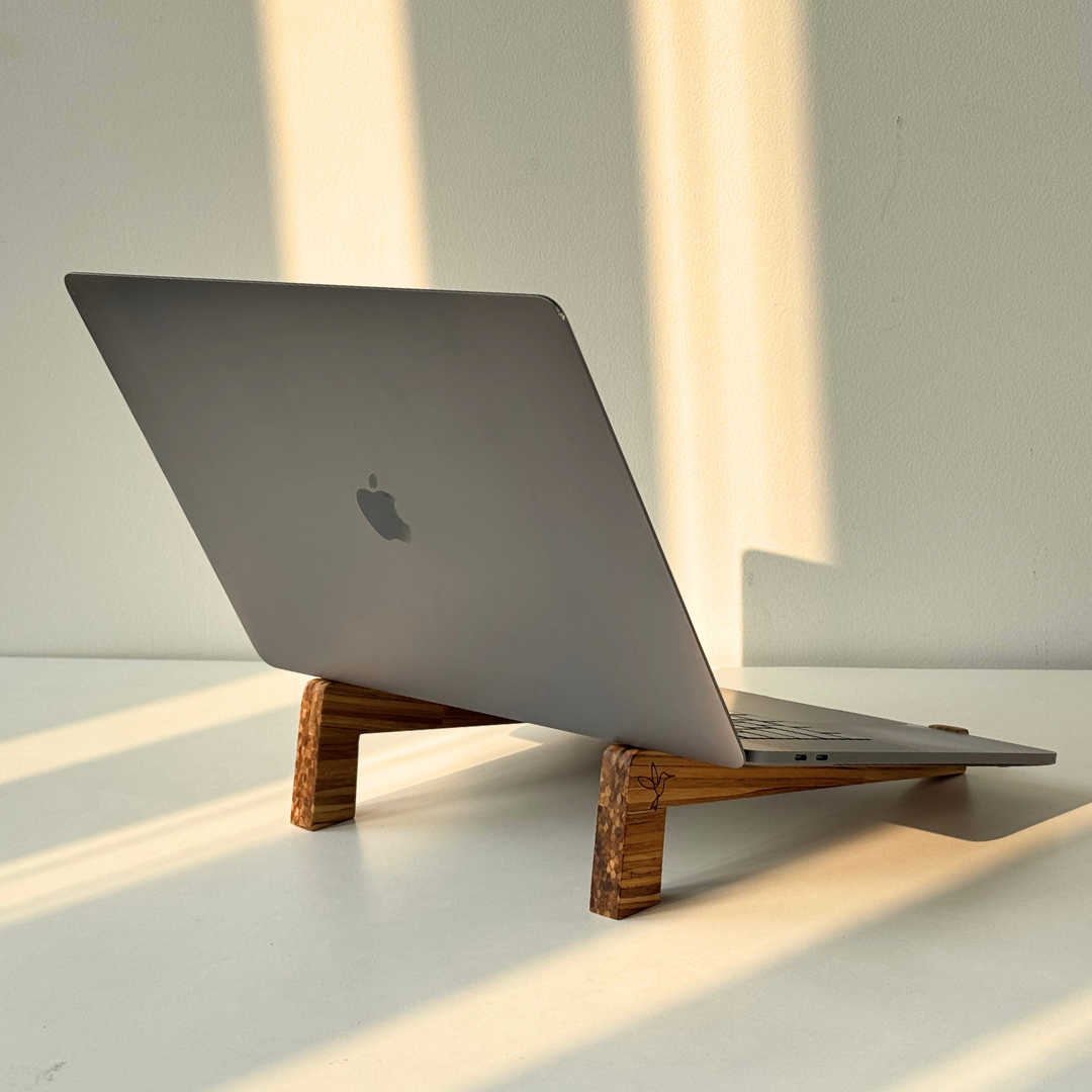 Recycled Chopstick Laptop Stand