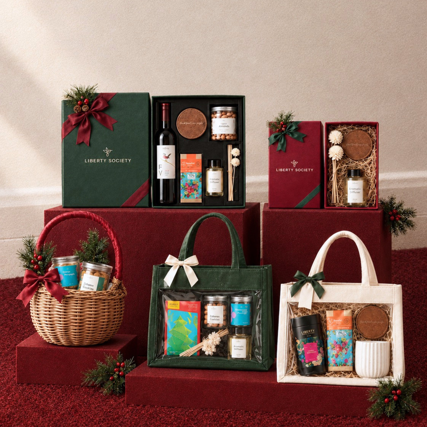 Christmas Hampers I The Holiday Haven Set