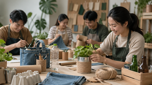 Upcycling Workshop untuk Karyawan Perusahaan di Jakarta: Edukasi Lingkungan yang Berkesan dan Bermakna