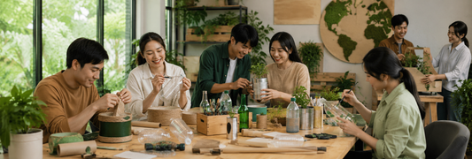 Workshop Upcycling untuk Perusahaan yang Membangun Tim Lebih Peduli Lingkungan
