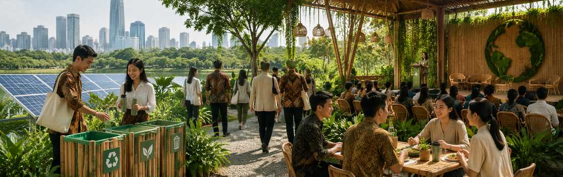 Cara Menggelar Sustainable Event di Indonesia dengan Jejak Karbon yang Lebih Kecil