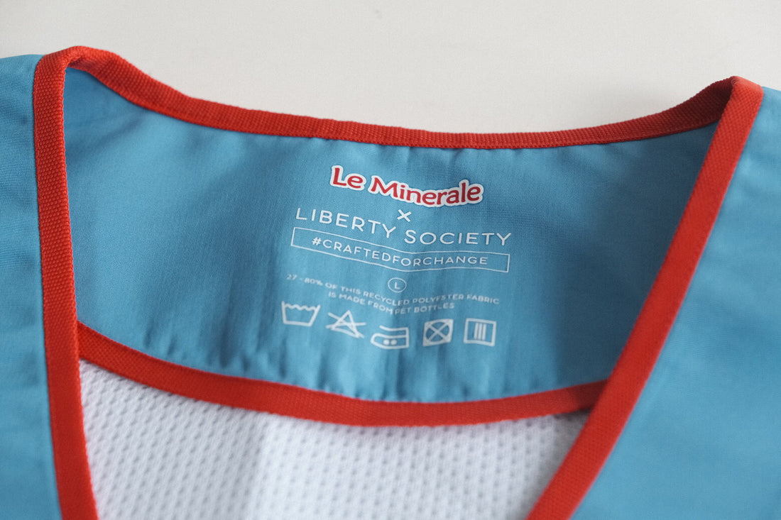 Upcycle Plastic Bottles into Vests for Le Minerale #JadiBaruLagi Campaign