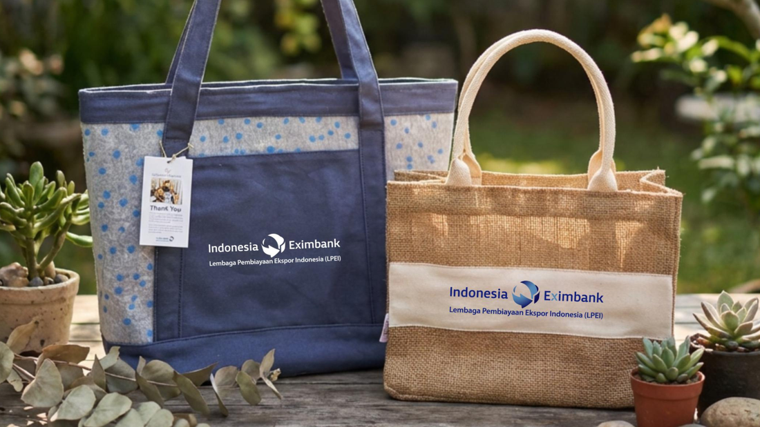 Indonesia Eximbank Gandeng Liberty Society Hadirkan Merchandise Korporat Ramah Lingkungan