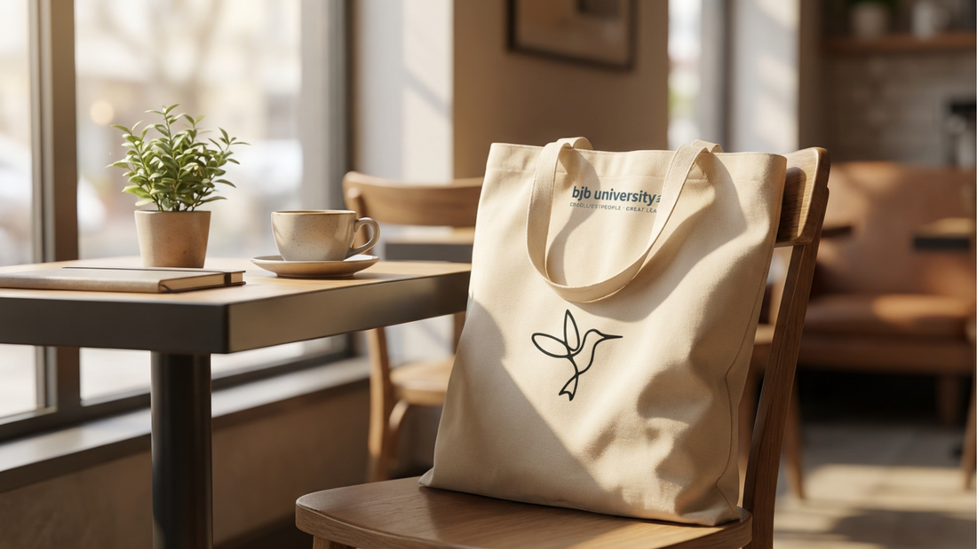 Bank BJB dan Liberty Society Wujudkan Merchandise Ramah Lingkungan Dengan Foldable Totebag