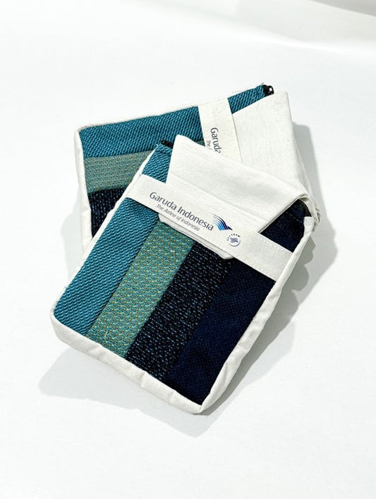 Garuda Indonesia Case Study: From Used Flight seat Cover into Upcycled Business Class Amenity Kits