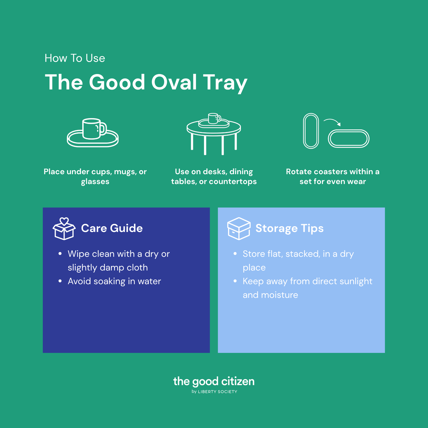 The Good Oval Tray