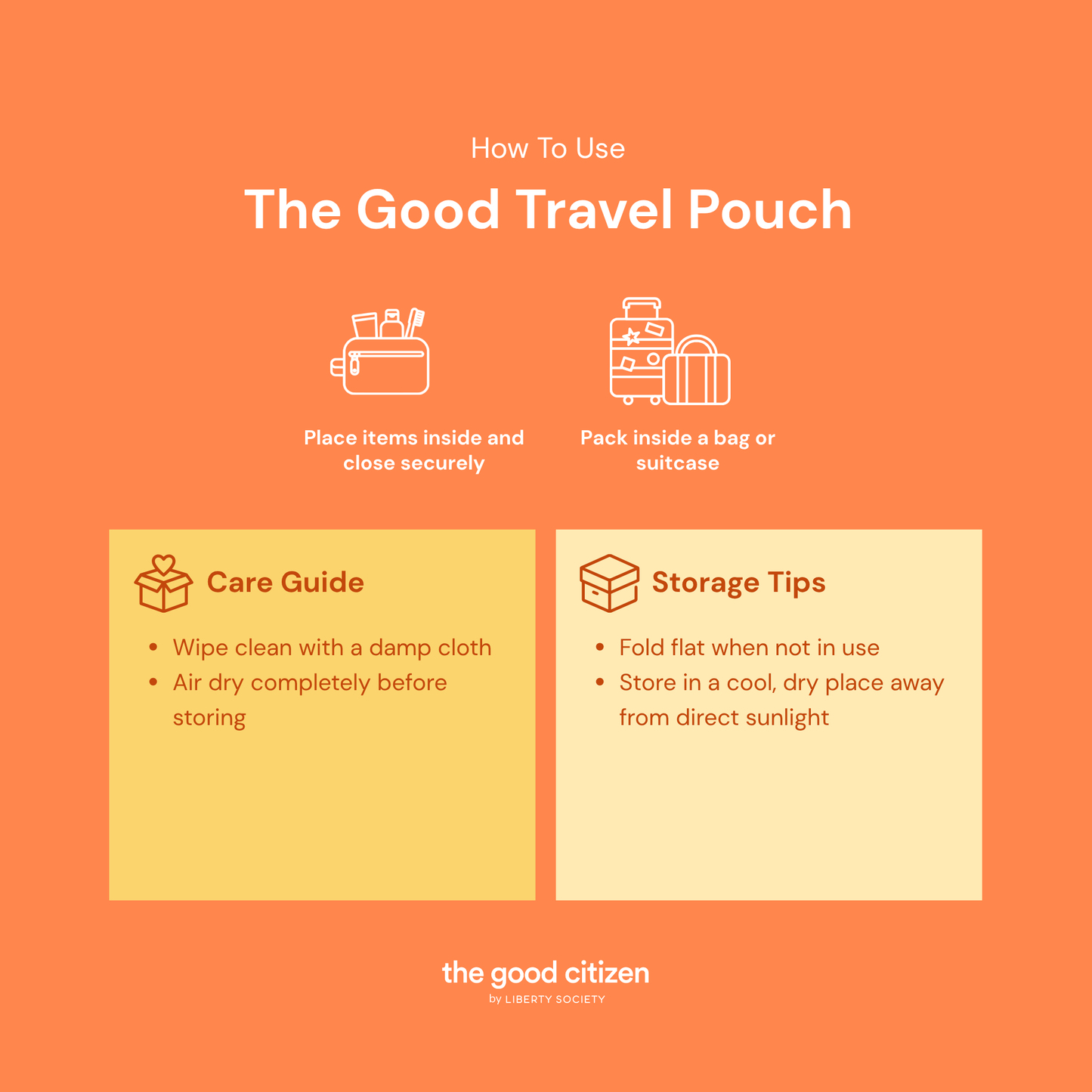 The Good Travel Pouch