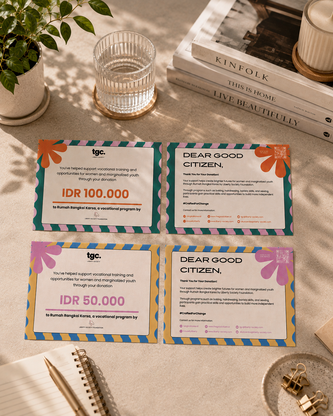 The Good Donation Card