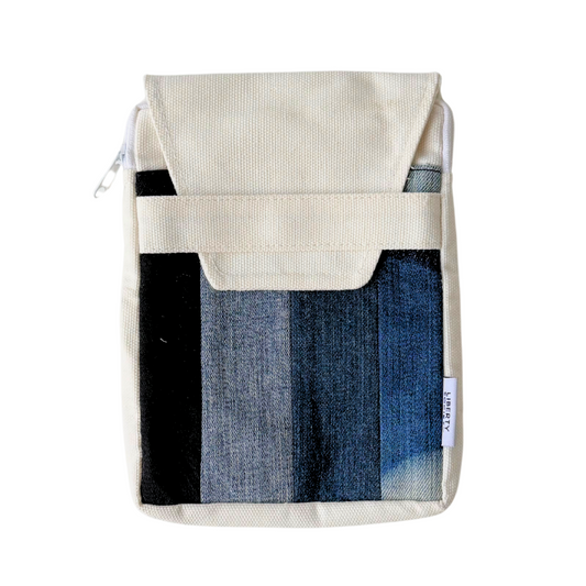 Upcycled Denim Sleeve Pouch