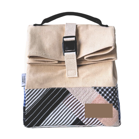 Upcycled Textile Lunch Bag