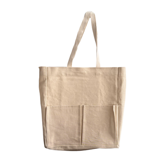 Canvas Multi-pocket Tote