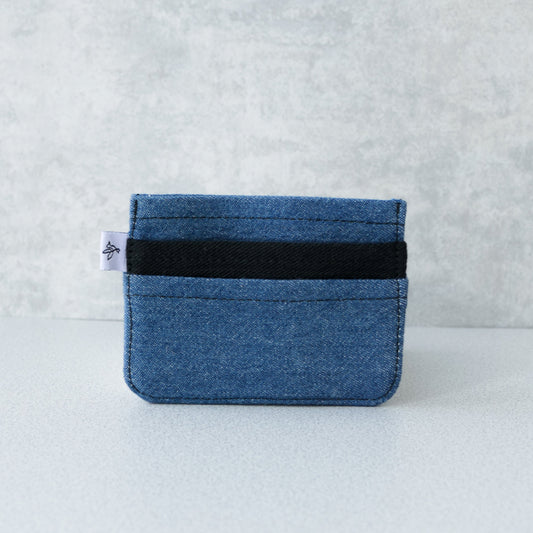 Denim Card Holder