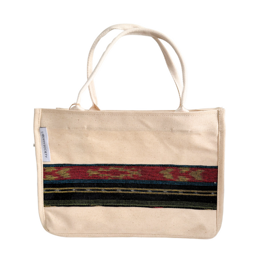 Canvas Tenun Mini Tote Bag
