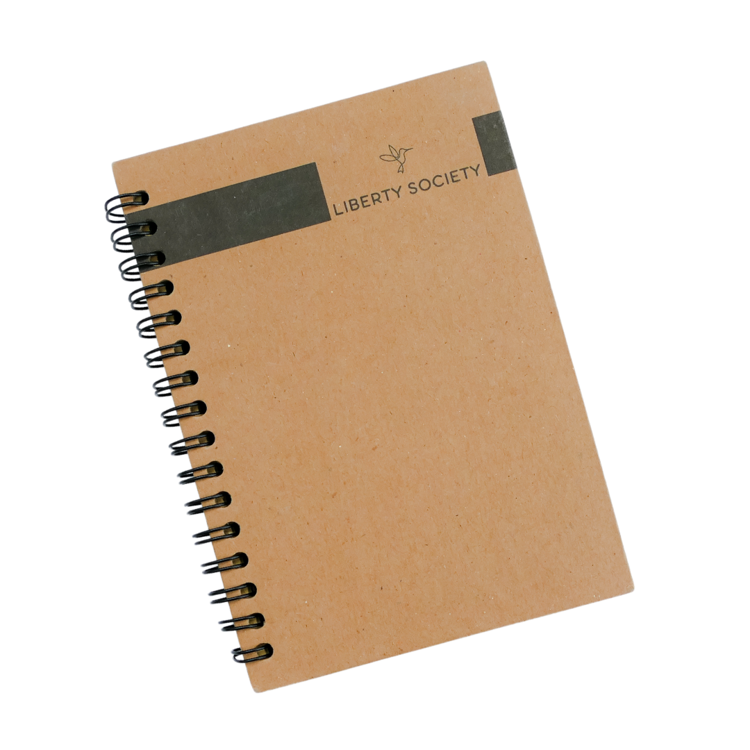 Cardboad Note Book Recycled Paper Cardboard Notebook – Liberty Society