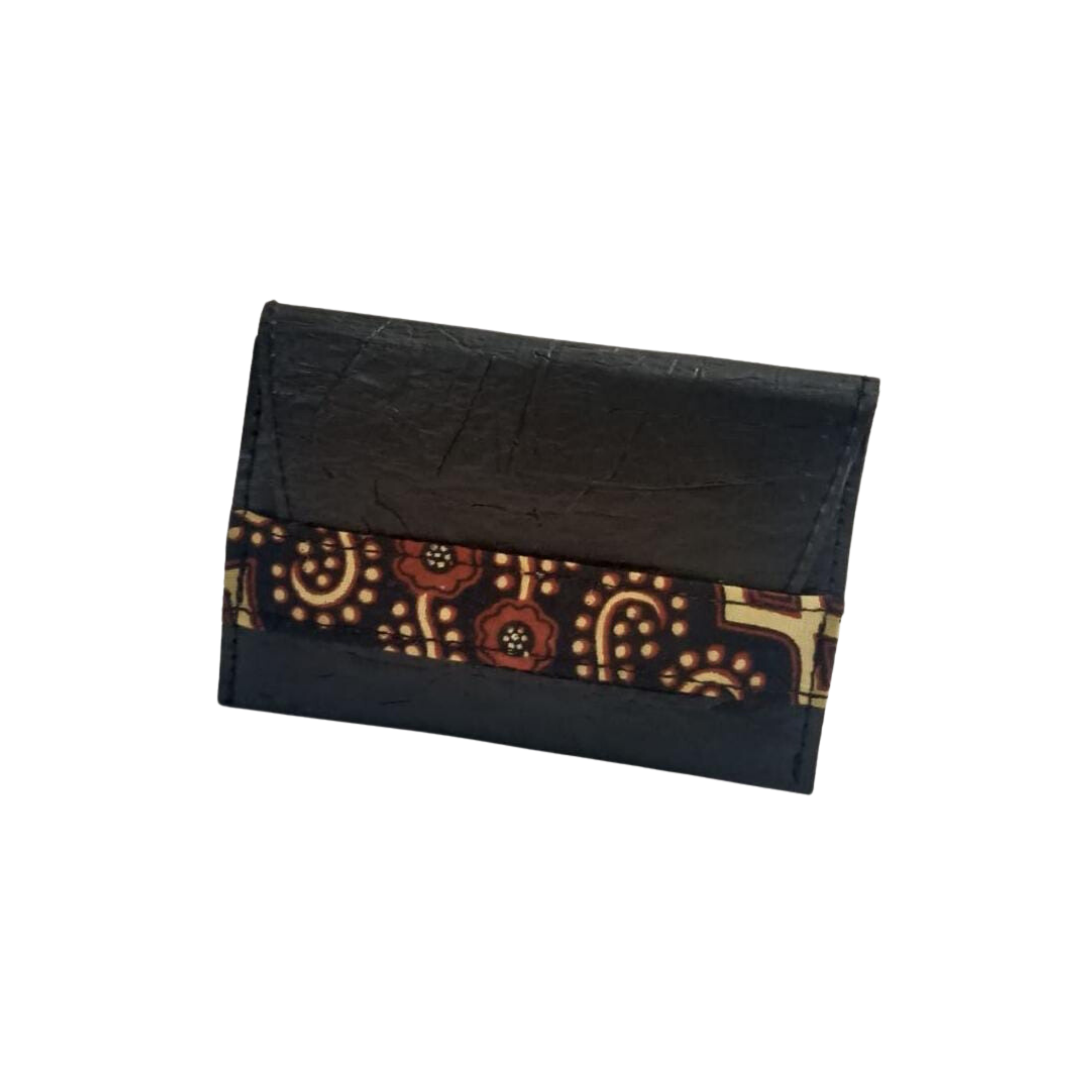 Upcycled Batik Card Wallet