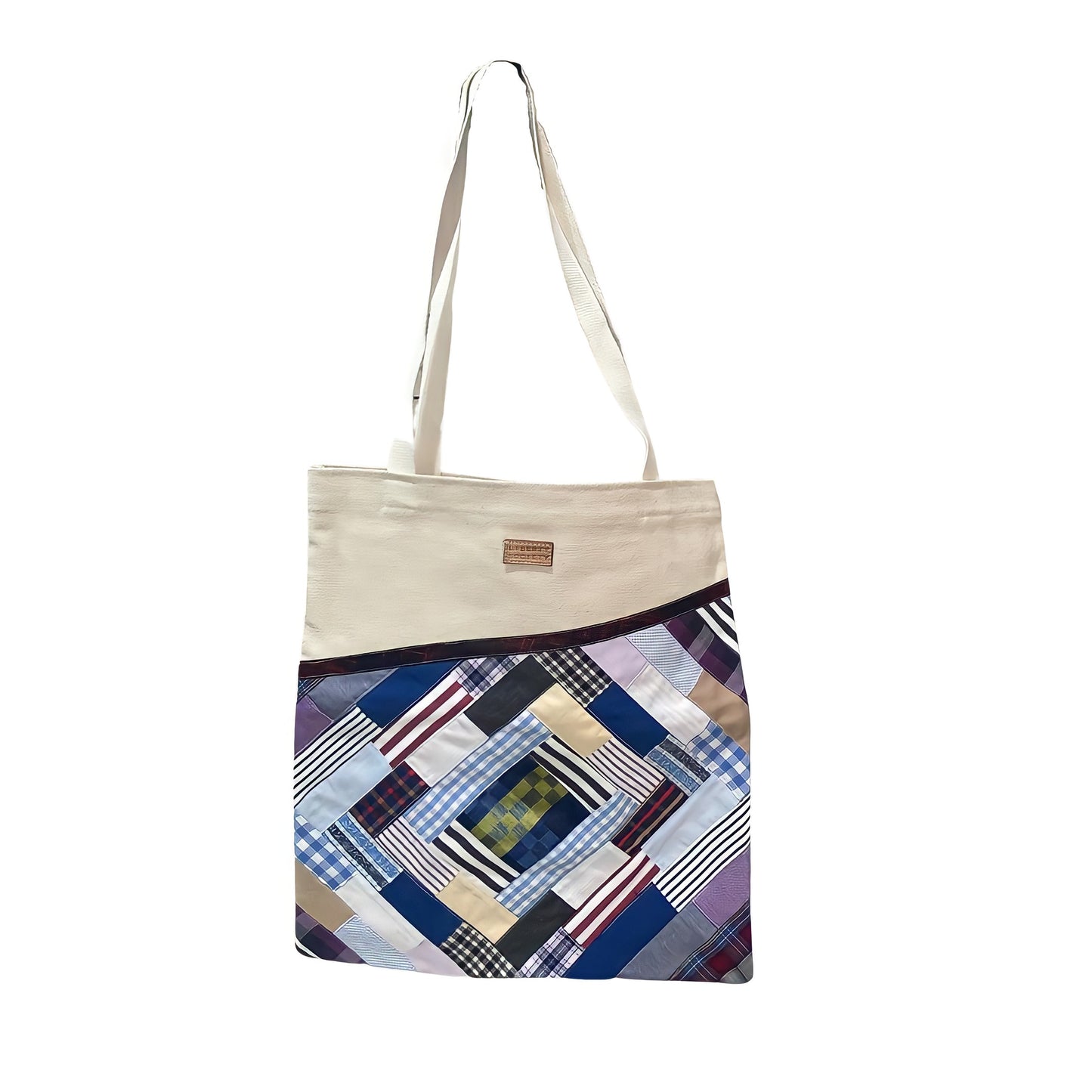 Upcycled Fabric Tote Bag
